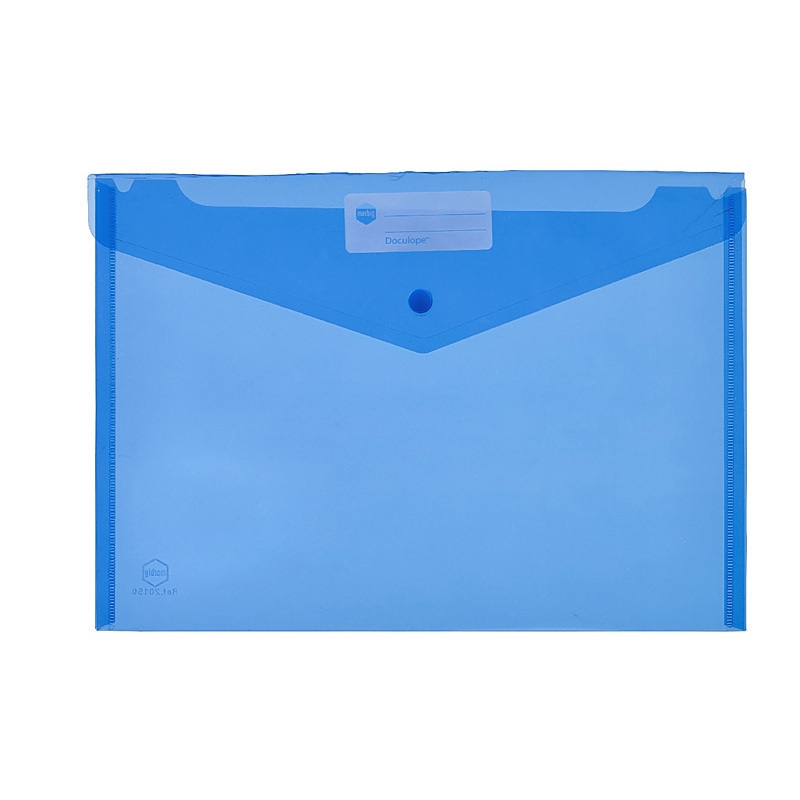 Marbig Doculope Document Wallet A4 Blue/Product Detail/Stationery