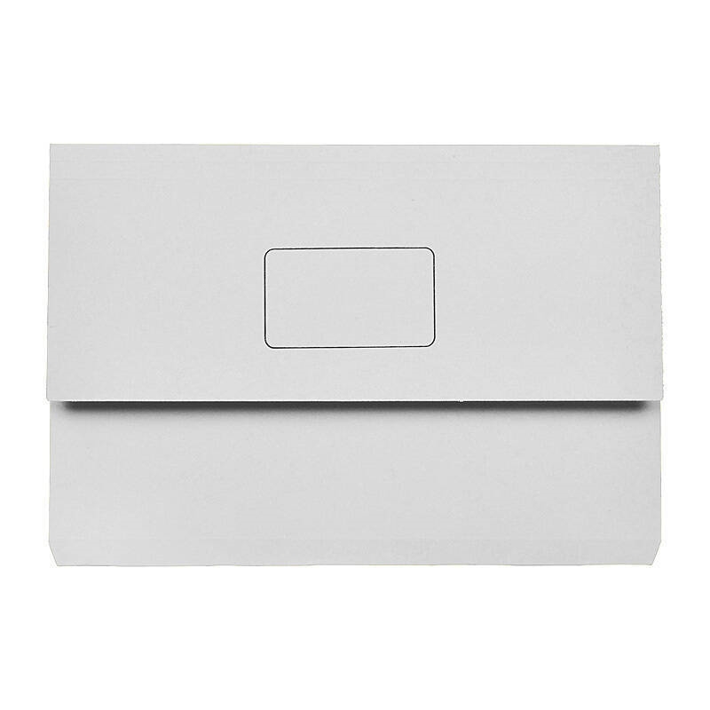 Marbig Slimpick Foolscap Document Wallet Grey/Product Detail/Stationery