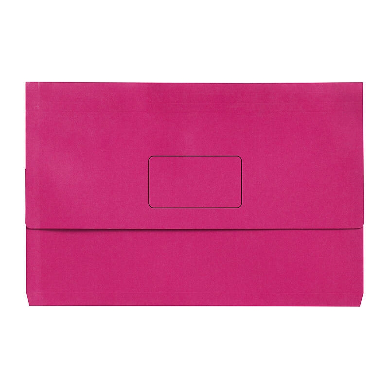 Marbig Slimpick Foolscap Document Wallet Pink/Product Detail/Stationery