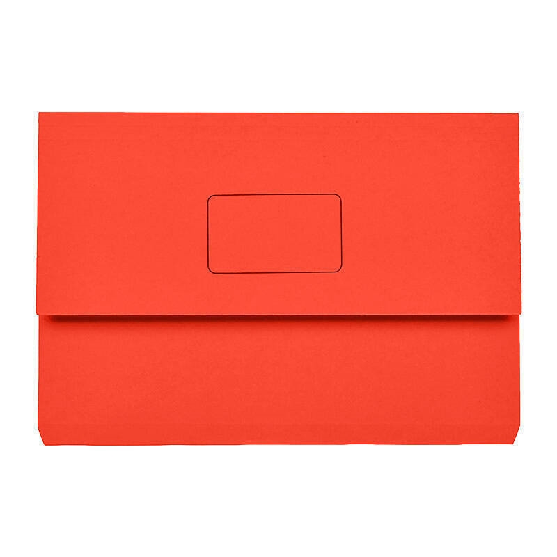 Marbig Slimpick Foolscap Document Wallet Red/Product Detail/Stationery