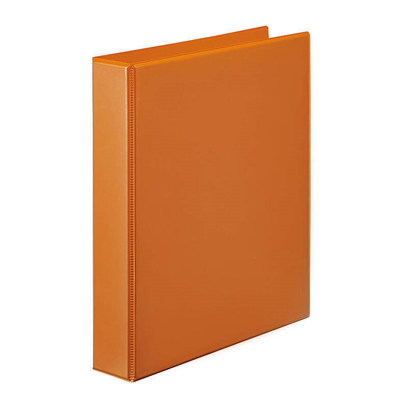 Marbig Clearview Insert Binder A4 38mm 2D Orange/Product Detail/Stationery