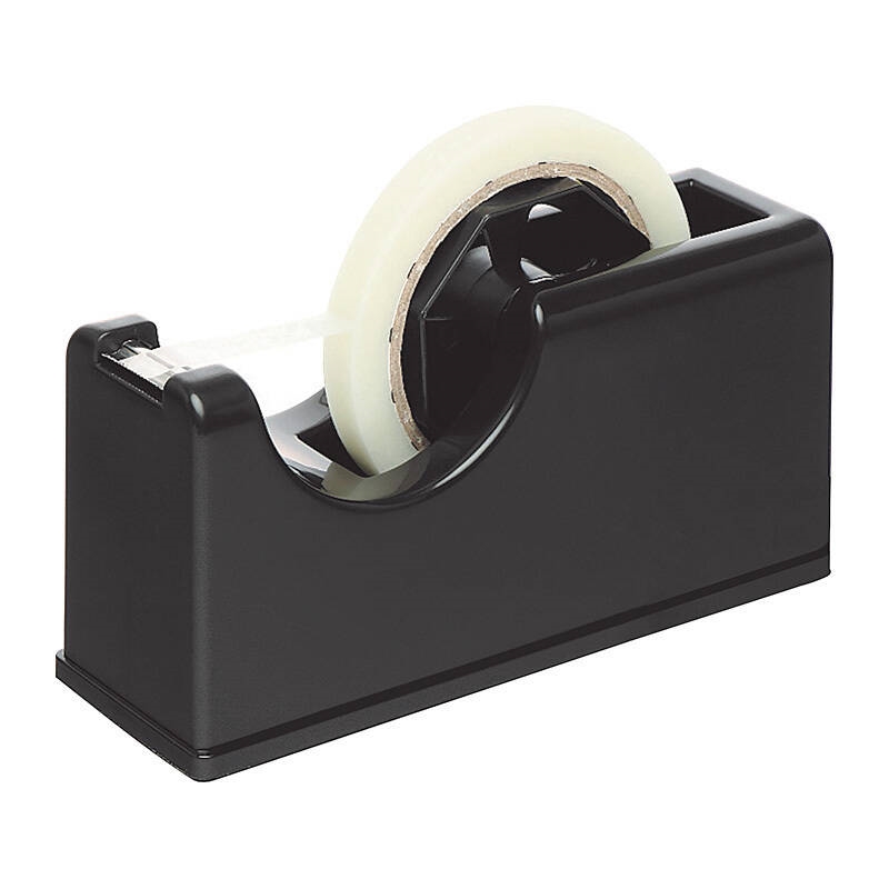 Marbig Tape Dispenser Lge Black Large Black/Product Detail/Stationery