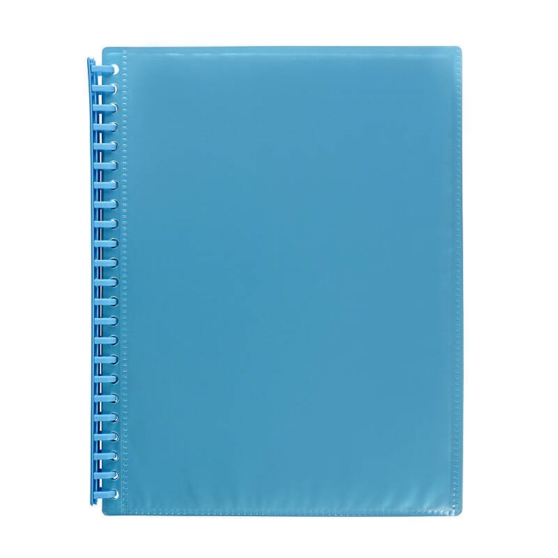 Marbig Clearview Refillable D/Book 20Poc Trans Mar/Product Detail/Stationery