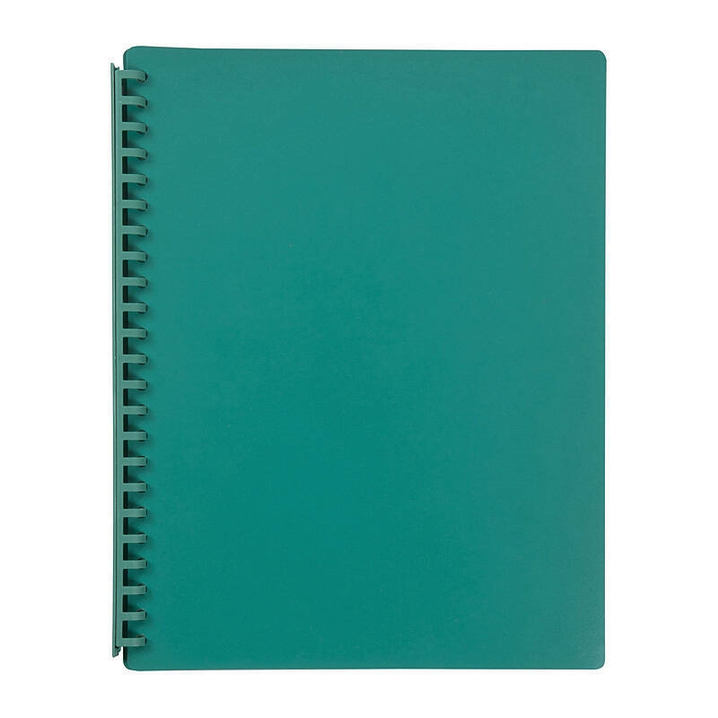Marbig Refillable Display Book 20 Pocket Green/Product Detail/Stationery