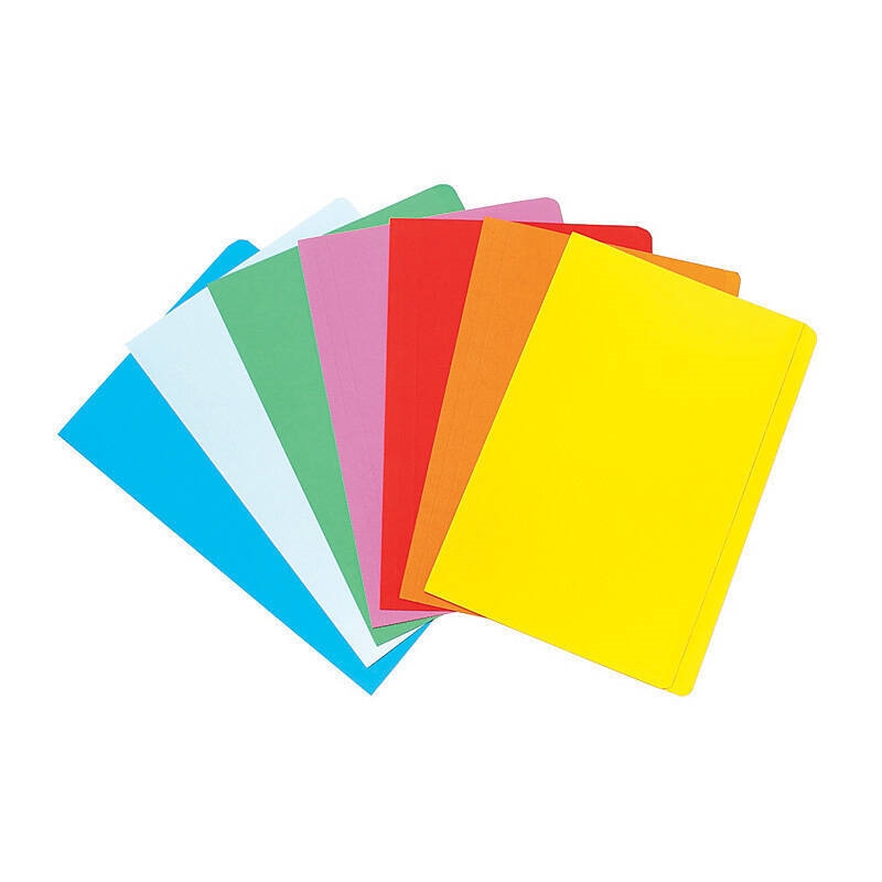 Marbig Manilla Folders Foolscap Assorted Pk20/Product Detail/Stationery