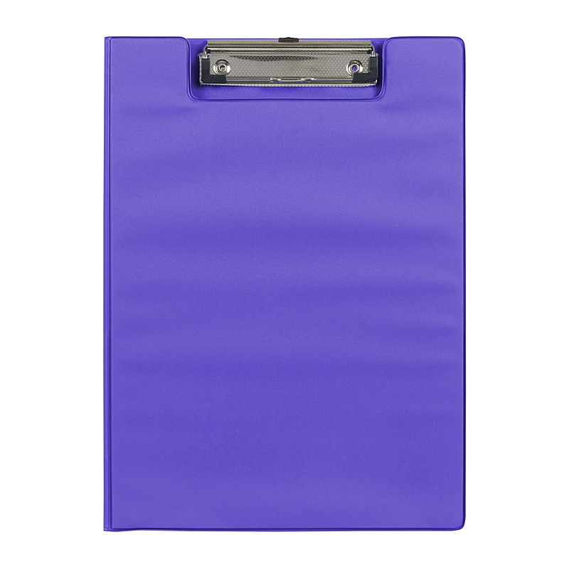 Marbig Clipfolder Summer Colours Pe A4 Purple/Product Detail/Stationery