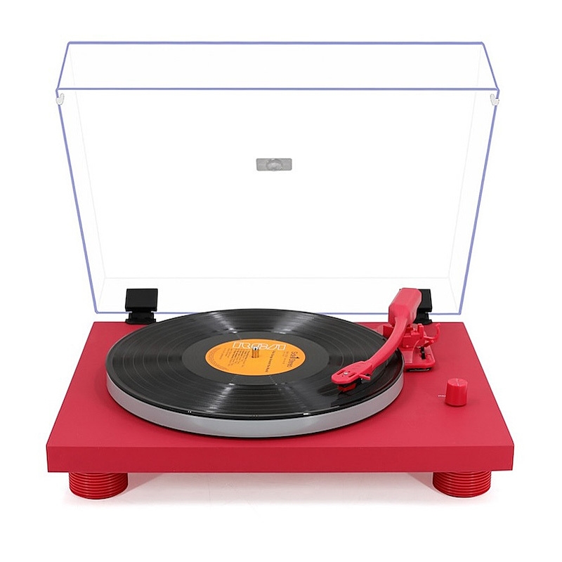Monster Vinyl Turntable Red/Product Detail/Turntables