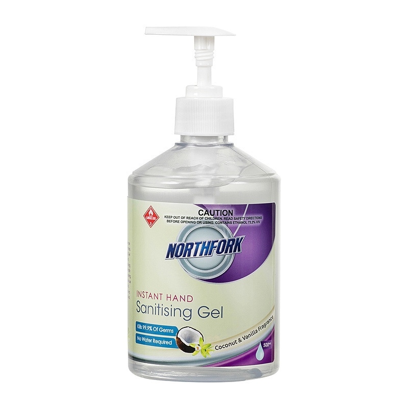 Northfork Instant H/Sani Gel Coconut&Vanilla 500ml/Product Detail/Cleaners