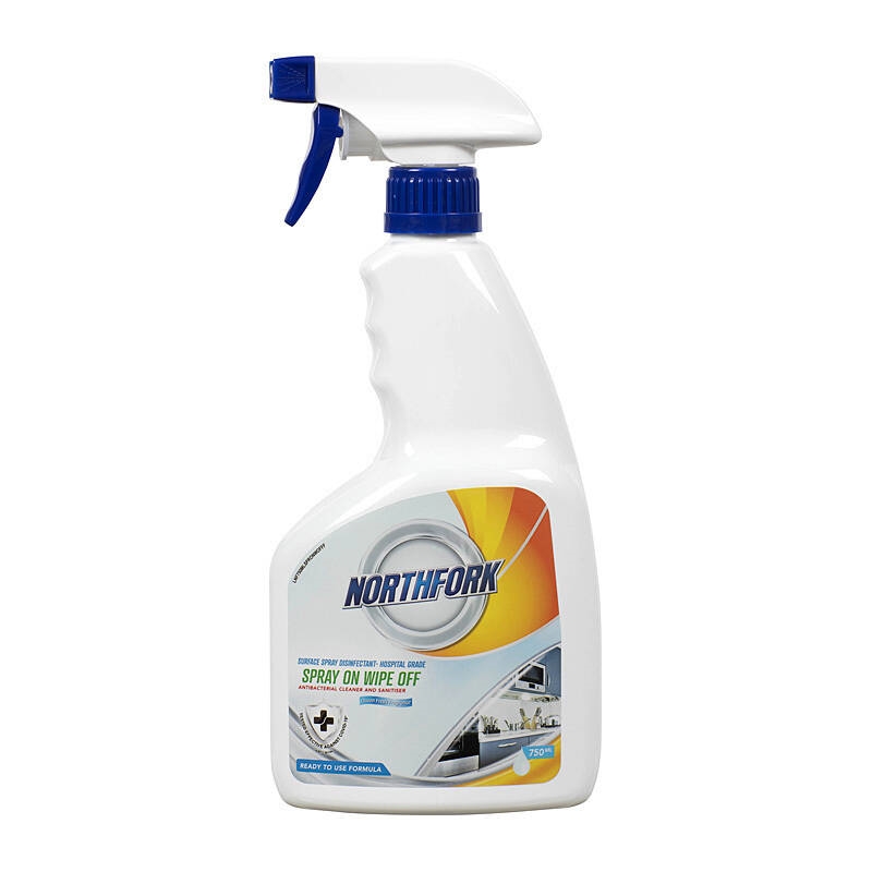 Northfork SrfcSpray Disinfect Hosp Grd Spray 750ml/Product Detail/Cleaners