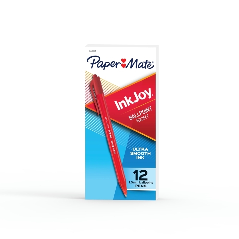 PM InkJ BP 100RT Red Pk12/Product Detail/Stationery
