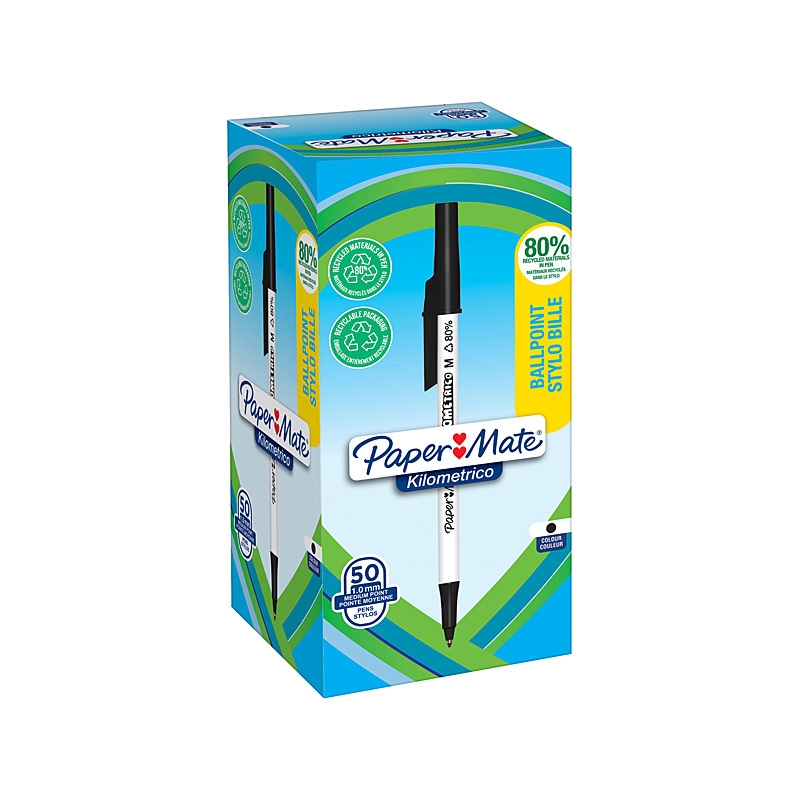 PM Kilometrico BP Blk Bx50/Product Detail/Stationery