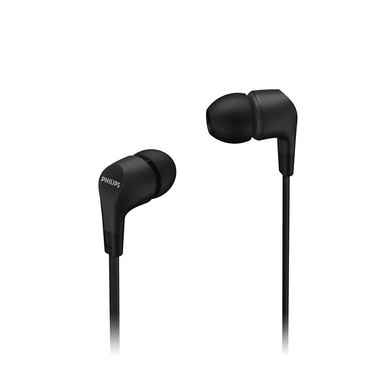 Philips Wired Earbud Gel Black/Product Detail/Headphones