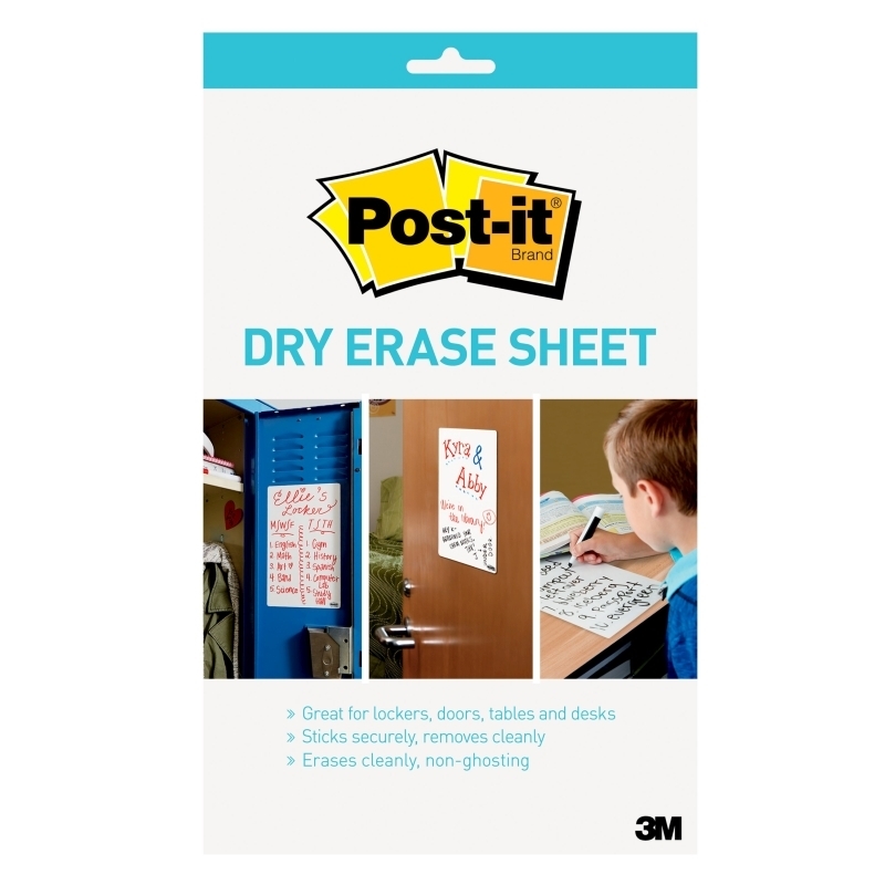 Post-It SS Dry Erase Sheet Pk3/Product Detail/Stationery