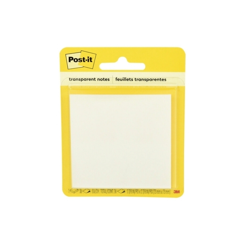 P-I Notes 600-TRSPT Clear Bx6/Product Detail/Stationery