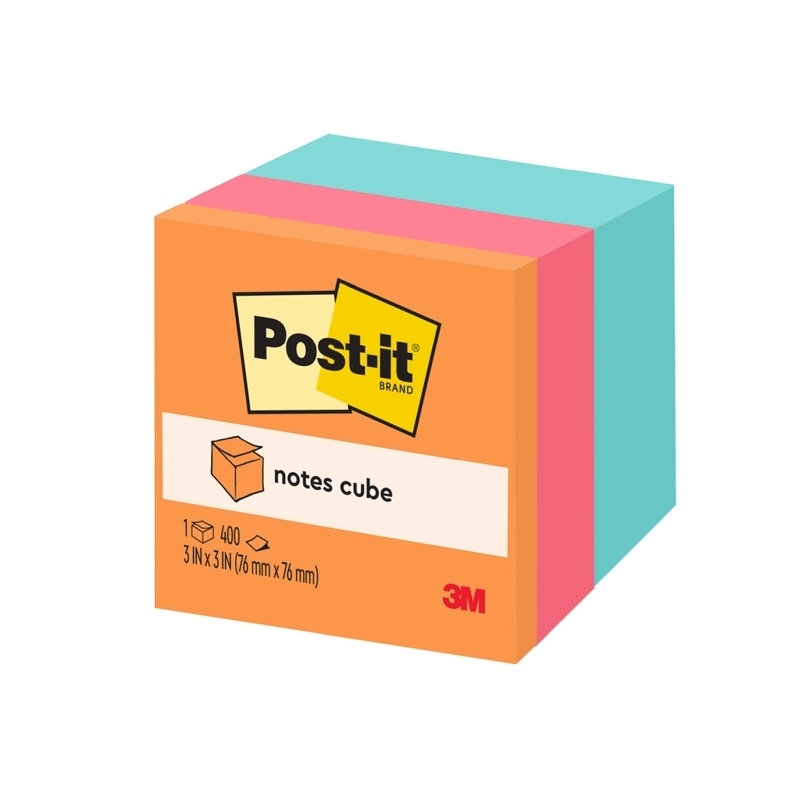 Post-It Cube 2059-AQ 76x76 Bx4/Product Detail/Stationery