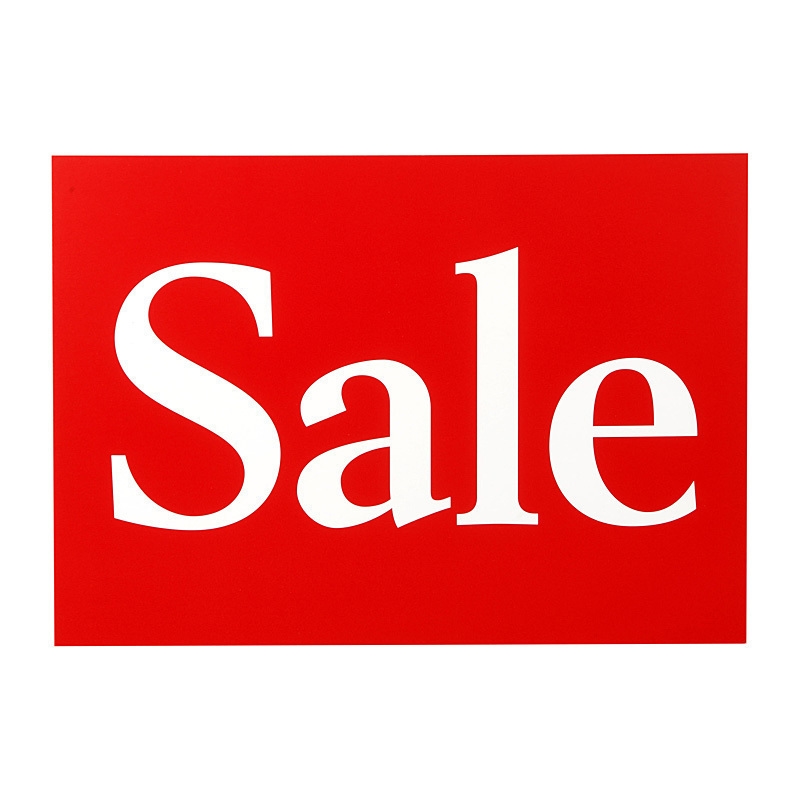 Quikstik Sign A4 Sale Pk10/Product Detail/Stationery