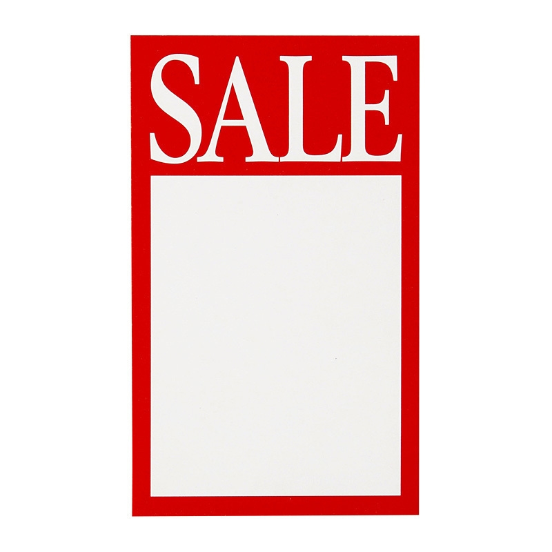 Quikstik Display Tickets Sale Pk10/Product Detail/Stationery