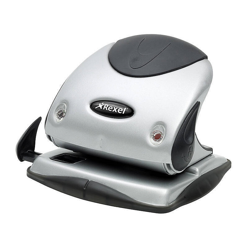 Rexel Punch 2H 25 Sheet P225 Silv/Black Clamshell/Product Detail/Stationery