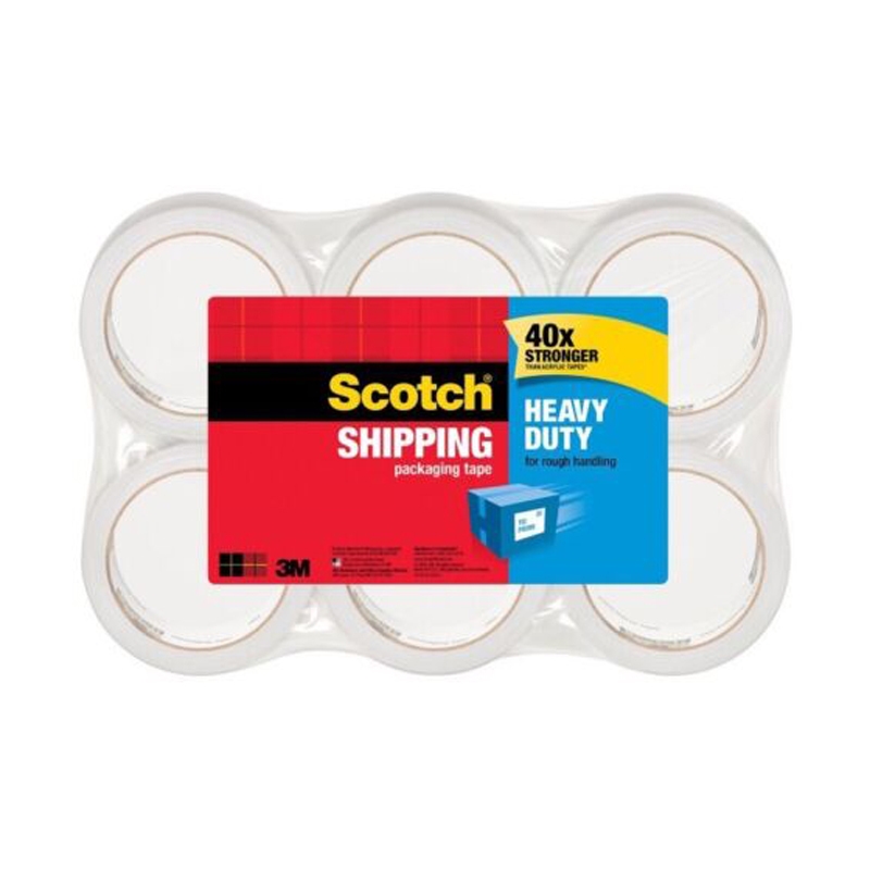 SCT Pkg Tape 3850-6-AU HD Pk6/Product Detail/Stationery