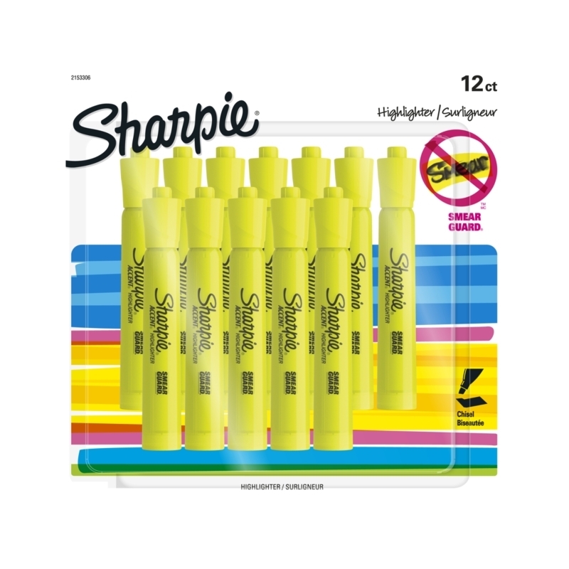 SH Hiltr Tank Ylw Pk12 Bx3/Product Detail/Stationery