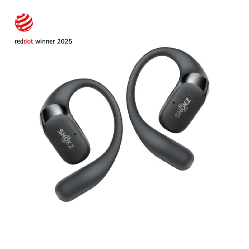 Shokz OpenFit 2+ Open-Ear True Wireless Earbuds - Black/Product Detail/Headphones