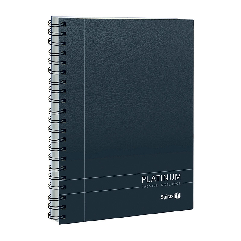 Spirax 401 Platinum Notebook A5 200 Pg Black Pk5/Product Detail/Stationery