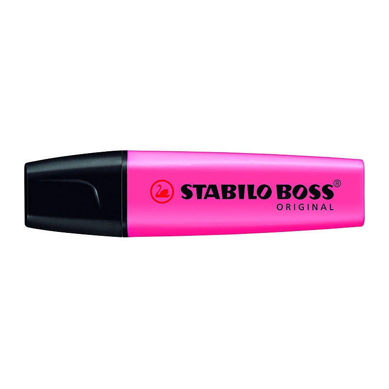 Stabilo Boss Highlighter Pink Bx10/Product Detail/Stationery