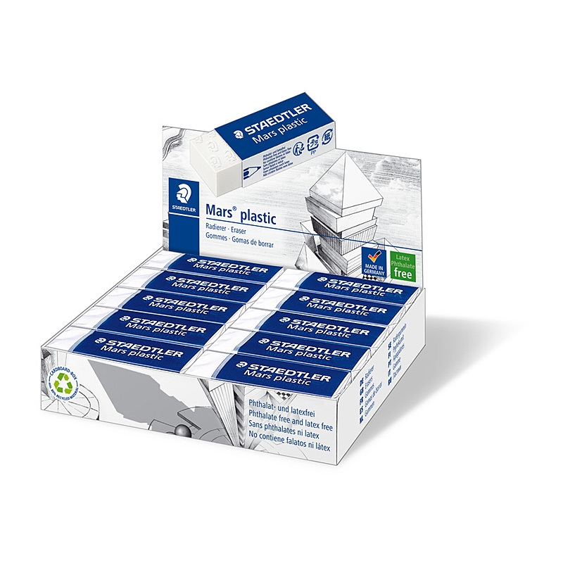 Staed Eraser Mars Plastic Bx20/Product Detail/Stationery