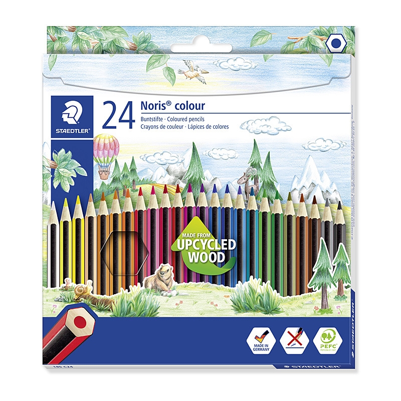 Staedtler Noris Colour Assorted Pencils - Box of 24/Product Detail/Stationery