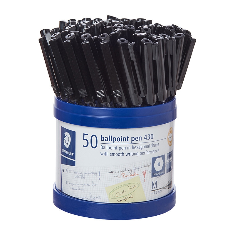 Staed Ballpoint430 M Blk Cup50/Product Detail/Stationery