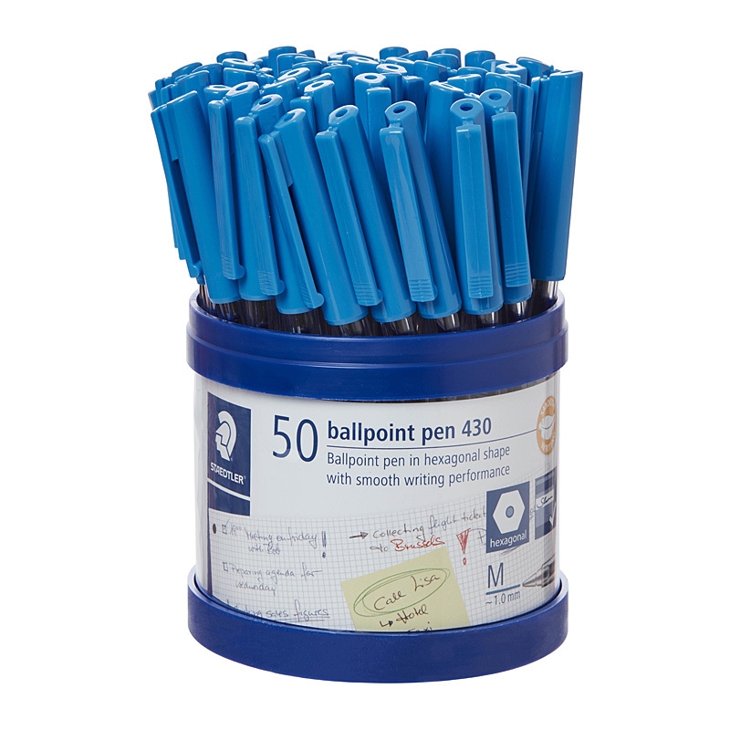 Staed Ballpoint430 M Blu Cup50/Product Detail/Stationery