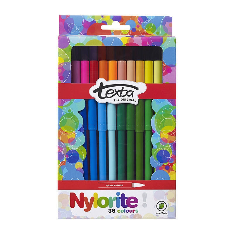Texta Nylorite Colouring Marker Pk36/Product Detail/Stationery
