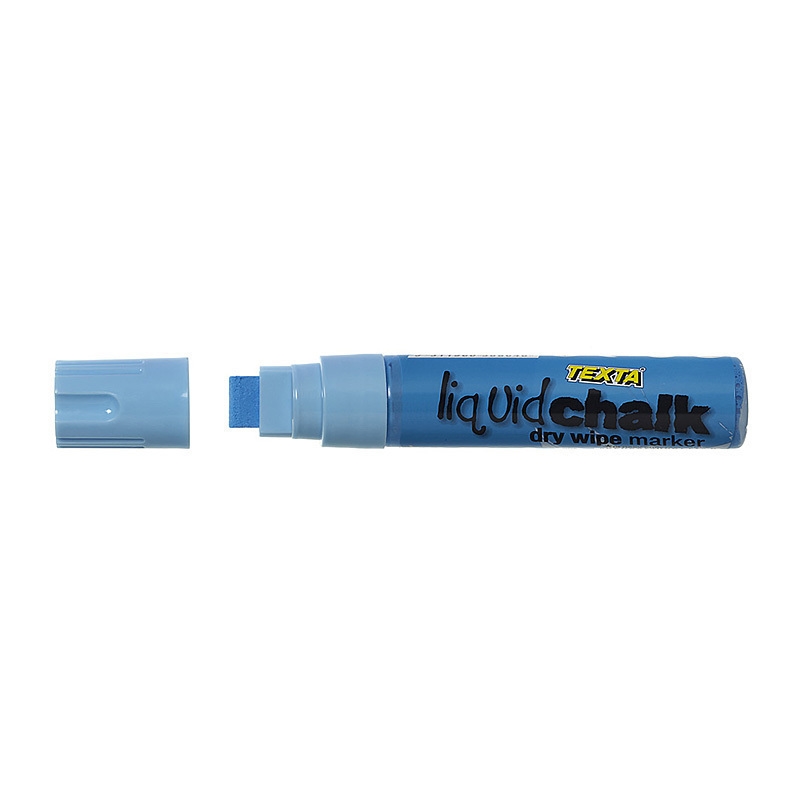 Texta Liquid Chalk Marker Dry Wipe Blue/Product Detail/Stationery