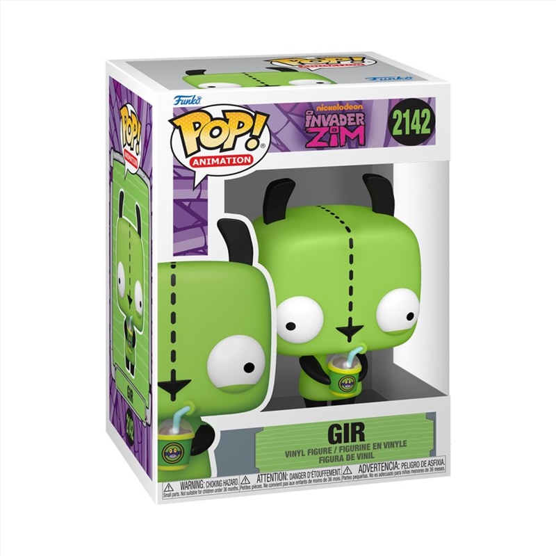 Invader Zim - GIR (with Drink) Pop! Vinyl/Product Detail/TV