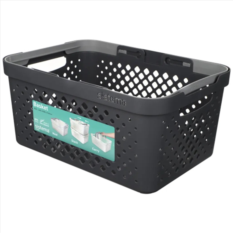 Sistema 18.5L Basket Charcoal/Product Detail/Cleaners