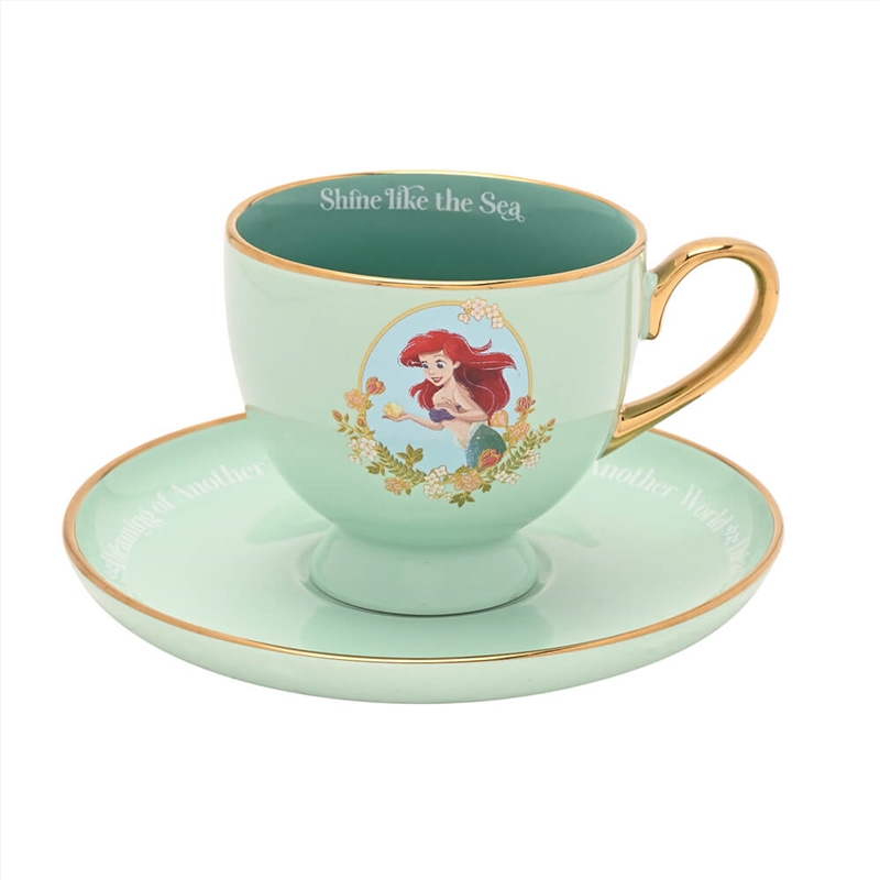 Disney Princess Ariel Tea Cup & Saucer/Product Detail/Drinkware