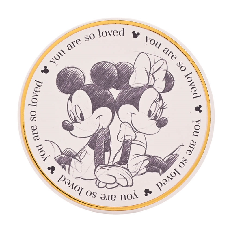 Disney Classic Collectable Coaster - Mickey & Minnie Mouse/Product Detail/Drinkware