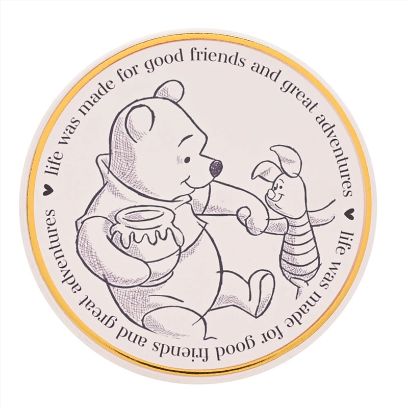 Disney Classic Collectable Coaster - Pooh & Piglet/Product Detail/Drinkware