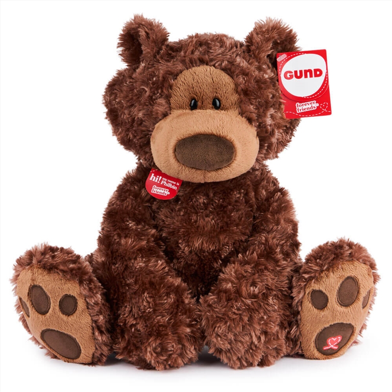 Bear - Forever Friends Philbin Chocolate 45cm/Product Detail/Plush Toys