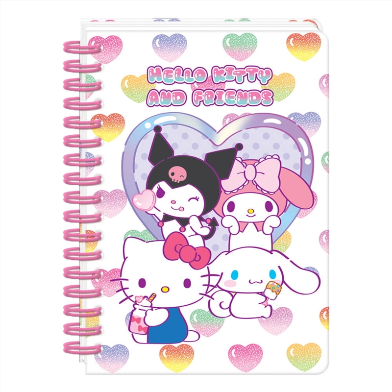 Hello Kitty Sweets A5 Notebook/Product Detail/Notebooks & Journals
