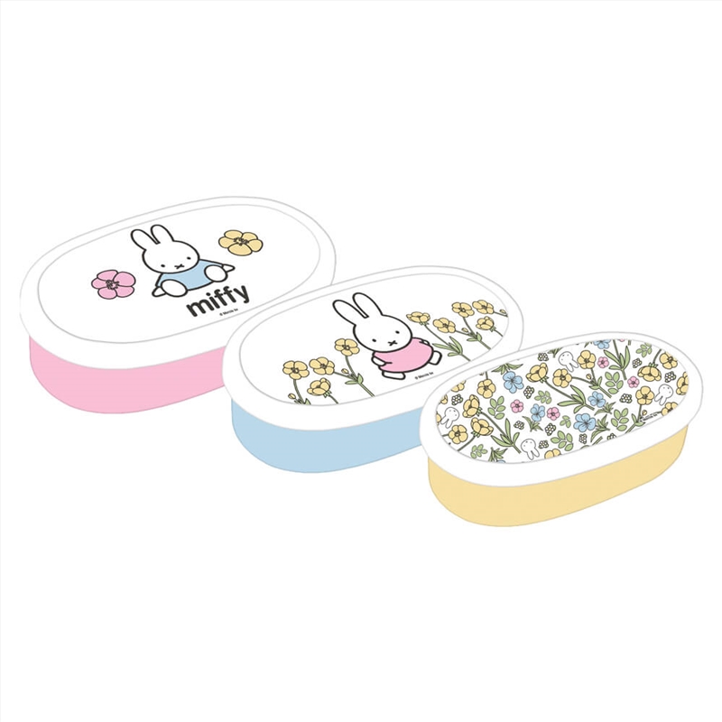 Miffy Buttercup Storage Pots Set Of 3/Product Detail/Lunchboxes