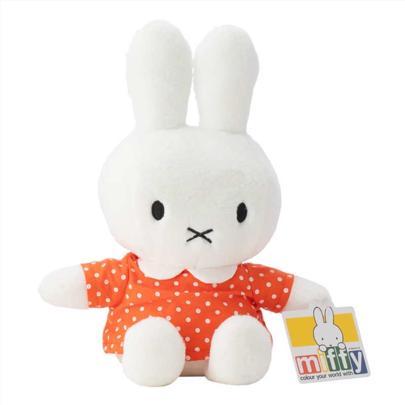 Soft Toy - Miffy Orange Spot Dress 29cm/Product Detail/Plush Toys