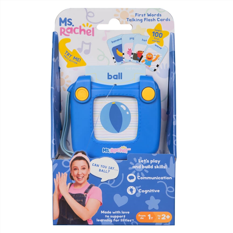 Ms Rachel First Words Talking Flash Cards/Product Detail/Toys