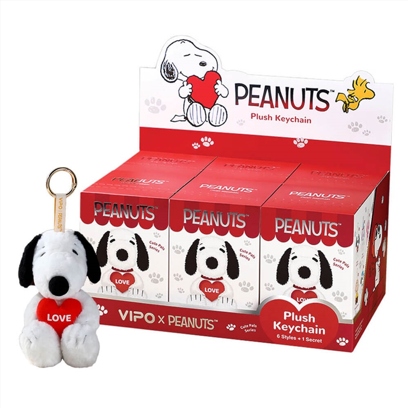 Blind Box - Peanuts Plush Keychain (Sent At Random)/Product Detail/Keyrings