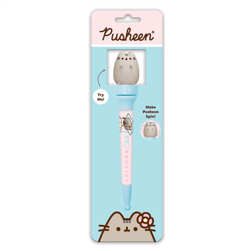 Pusheen Tropical Vacation Spinny Pen/Product Detail/Stationery