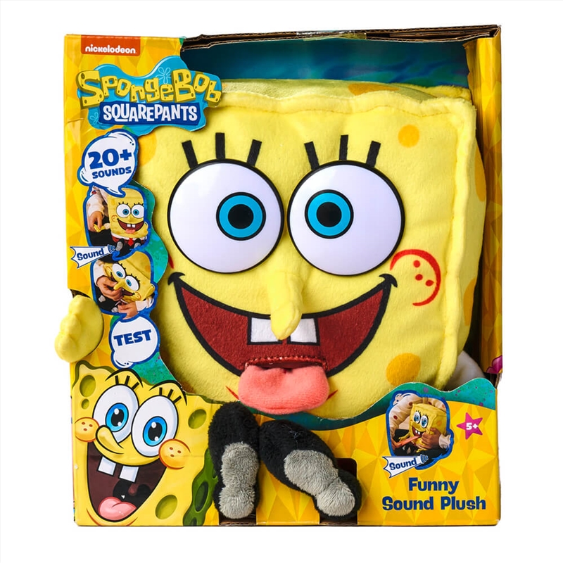Spongebob Interactive Plush 30cm/Product Detail/Plush Toys