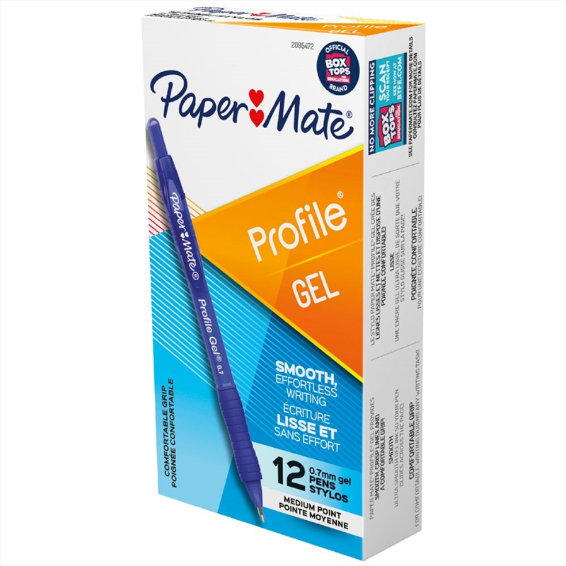 Paper Mate Profile Retractable Medium Point (0.7mm) Gel Pens/Product Detail/Stationery