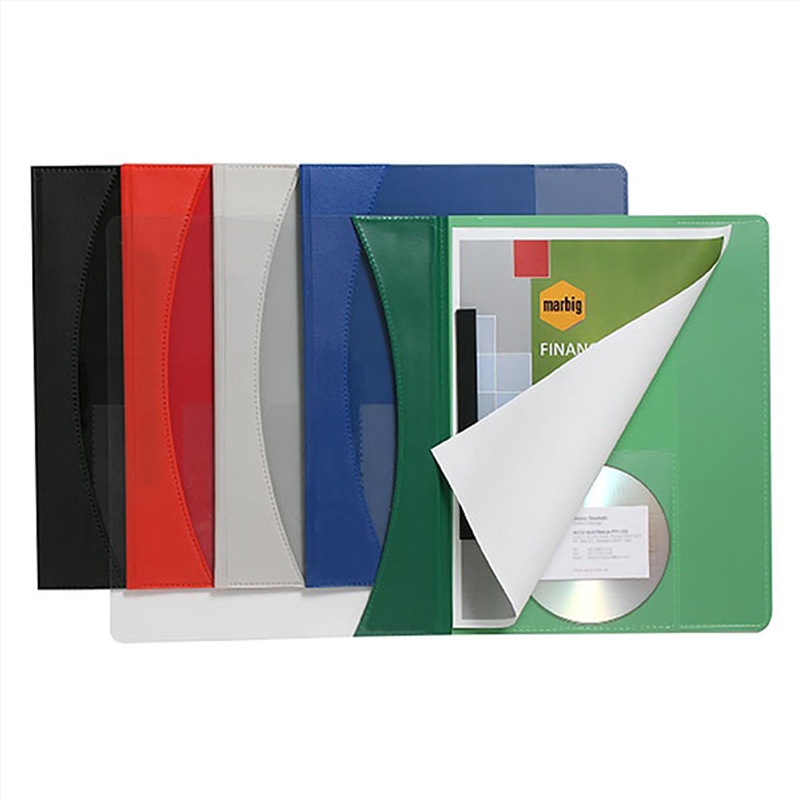 Mbg File A4 Flat Premier Blue/Product Detail/Stationery