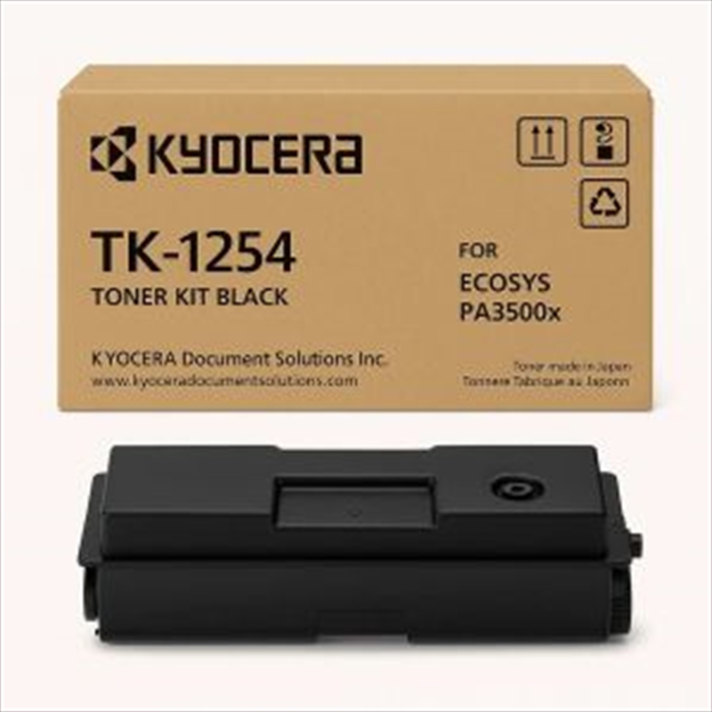 Kyocera TK-1254 Black Toner/Product Detail/Stationery