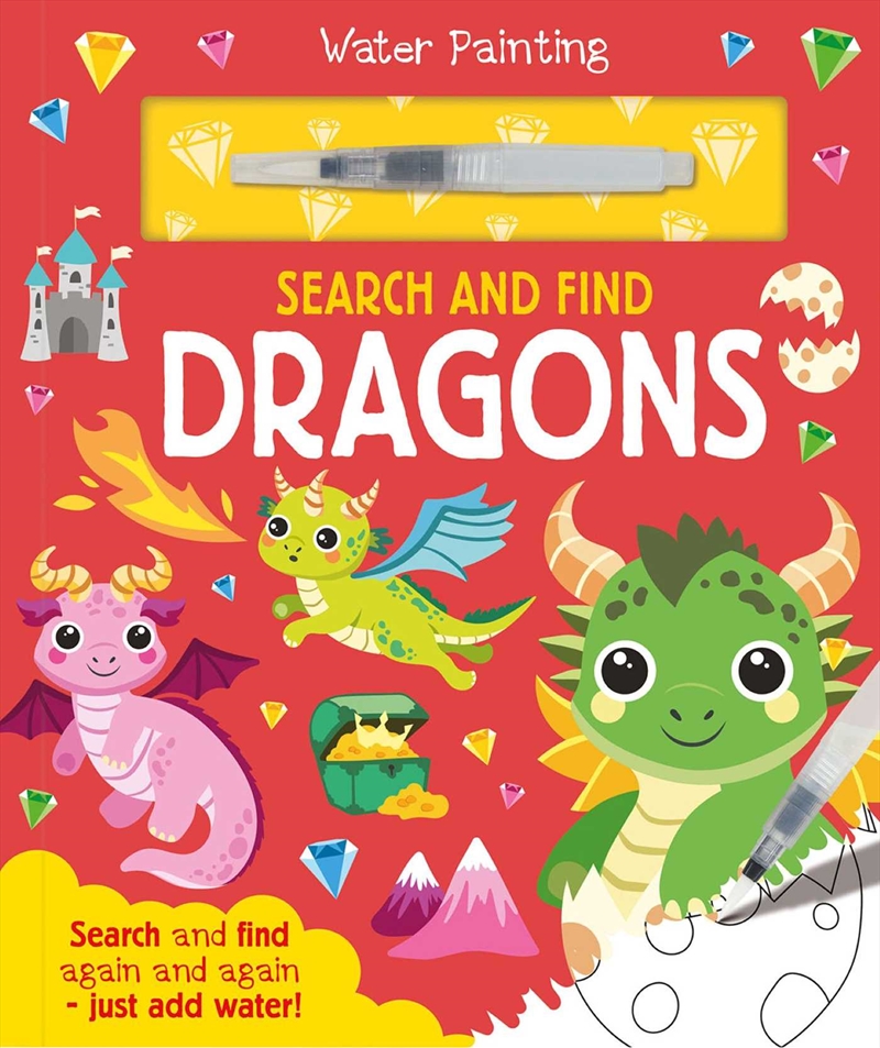 Water Painting Search & Find Dragons/Product Detail/Kids Activity Books